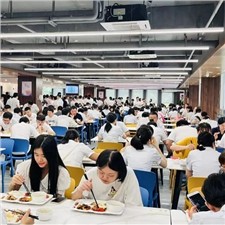 滿滿的幸福感，華逸府-湖南建投交通科研院“智慧食堂”開業(yè)啦