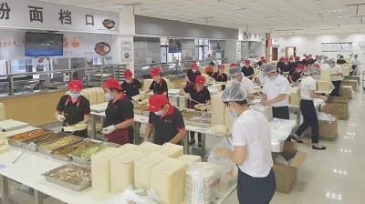 5000+份盒飯出品，華逸府為重大活動提供應(yīng)急供餐保障